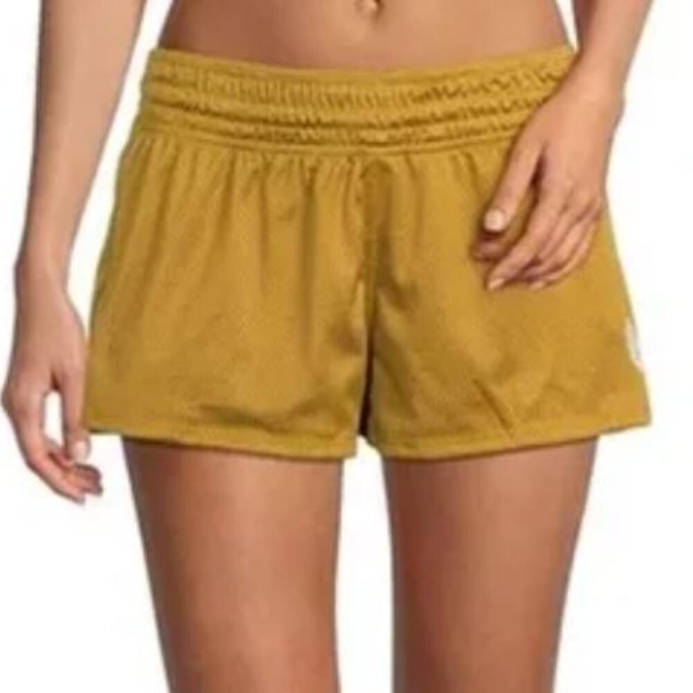 FP Movement | Free People Pull-On Athletic Hoop Shorts in Antique Gold | Medium